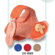 [ASERA] Baby CARRIER SIDE HAT + LUSTY BUNNY DOLL CUTE BABY CARRIER GD8868