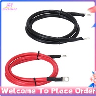 Battery Inverter Cable 4 AWG 4FT Pure Copper 4 Gauge Battery Cable with 3/8 in Lugs End Power Invert