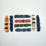 NATO/ZULU STRAP 5 RING 22MM + ADAPTER CONVERTER 16MM G-SHOCK DW5600 GA120/GD120 GD350 DW6900 etc.