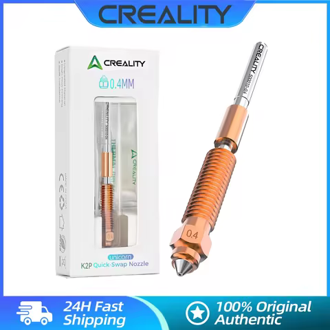 Creality 3D K2 Plus 3D Printer Accessory "Unicorn" K2P Quick-Swap Nozzle 0.4mm All-metal Design Easy