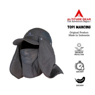 Multifunctional Fishing Hat for Men and Women, Anti-UV Fishing Hat, Japanese Mask, Outdoor Hat UV Ha