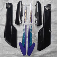 Win100 car fairing, black honda win100 side cover, 96 year old, rain stamp