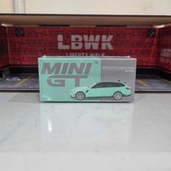 Mini GT 897 M3 M Performance Touring Mint Greenbmw