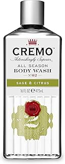 Cremo All Season Body Wash, Sage & Citrus, 16 Ounce