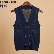 THRIFT VEST KNIT & TANK TOP PREMIUM RAJUT PRELOVED [ Violetta Thrift ]
