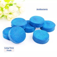 10pcs/pack Automatic Toilet Bowl Cleaner Tablets Stain Remover Bathroom Flush Tank Blue Tab Tablet