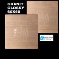 New Stock.. GRANIT GLOSSY 60X60 MOTIF KAYU WOOD HABITAT - GRANIT LANTA