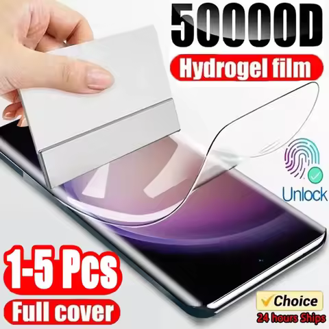 1-5Pcs Hydrogel Film For Samsung S23 S20 S21 S22 Plus Ultra 20 9 10 Plus A52S A30 A53 A51 A50 A21S S