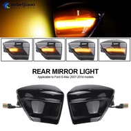 NOBELJIAOO Pair Car Dynamic LED Turn Signal Lights Rearview Mirror Indicator Blinker Repeater For Fo