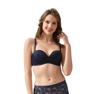 Felancy Non-wired  Lace Half Cup Bra-073-01193