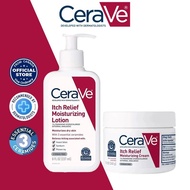 Cerave Itch Relief Moisturizing Lotion 237ML & Itch Relief Moisturizing Cream 340G