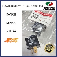 『WM』PERODUA KANCIL KELISA KENARI SIGNAL RELAY FLASHER RELAY 81980-87Z03 3PIN