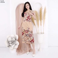 [Sale] Yujin Dress Women Batik Couple Modern Modern Batik Dress Ga