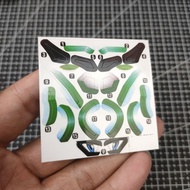 Cutting sticker for crossfight es bidan drive garuburn