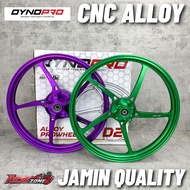 DYNOPRO CNC D2 SPORTRIM DESIGN FORGED FG525 LC135 V8 Y15ZR MATTE PURPLE OREN RIM SUKAN/ DYNO PRO D2 