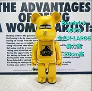 Bearbrick 400% 金色 X-LARGE 暴力熊
