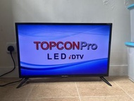 Topcon LED TV 32吋 80% NEW 電視