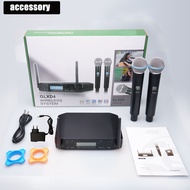 GLXD4 ไมโครโฟนคู่ไร้สายเสียงดี wireless microphone UHF 800MHZ ไมค์ลอยคู่ BETA58 SM58S ตัวไมค์เป็นอลู
