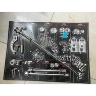 Ốc salaya full xe Wave RS 1 càng kèm chống nghiêng