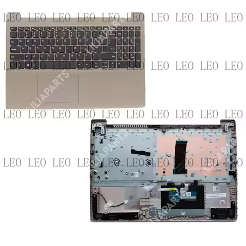 WW 5CB0X57656 For Lenovo IdeaPad 3-15IIL05 3-15ITL05 Gold Palmrest Keyboard Cover