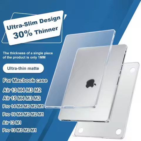 For 2025 M4 MacBook Air 13In Air 15In Case M3 M2 2024-2022 A3241 A3240 For MacBook Pro 14In Pro 16In