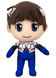 Great Eastern Entertainment Evangelion New Movie - Shinji Ikari Plugsuit Plush 8'H Great Eastern Ent