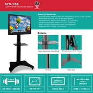 STV-C65 LCD MOBILE TV STAND SUPPORT UP TO 70 INCH PANEL WEIGHT 56.7KG