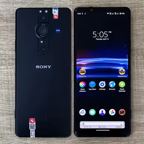 Original Sony Xperia Pro-I XQ-BE72 5G Mobile Phone Dual SIM 6.5" 12GB RAM 512GB NFC Snapdragon 888 O