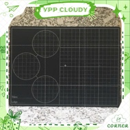 Creative horizon board made of wood, split board with 4 cells, 5 cells