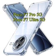 Poco F7 Pro 2025 Transparent Shockproof Back Cover For Poco F7 Ultra F7Pro F7Ultra PocoF7 Pro Ultra 