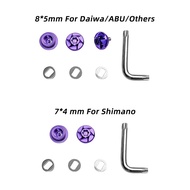 Gomexus PJB Tutup Mur Reel Nuts for BC Shimano Daiwa Ryobi Penn