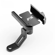 For Vespa PX80 PX125 PX150 PX 200 PX Custom Motorcycle Phone Holder GPS Bracket Cellphone Stand Rear