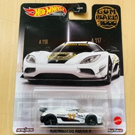 Hot Wheels premium Agera Gumball 3000 static model car