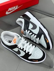 新店特惠 Nike Dunk 低幫 板鞋 男女同款 黑灰橙