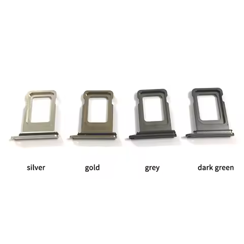 For Apple iPhone 11 Pro / 11 Pro Max SIM Card Tray Slot Holder Adapter Socket Repair Parts