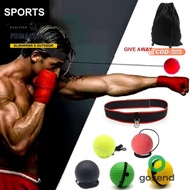 PERALATAN 1/3 Boxing Reflex Ball Speed Fight Training Head Mounted Training Ball Boxing Reflexology 