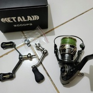 Reel G Tech japan Metal Air full carbon 3000PG second bekas