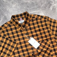 Kemeja Pendek Arrival Christian Dior Bordir Motif Kotak Kotak Pria | Kemeja Casual Kerja Santai Pria