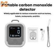 3-in-1 Portable Carbon Monoxide Detector Outdoor Camping RV Carbon Monoxide/Temperature/Humidity Ala
