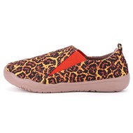 Women Art Painted Loafers Canvas Walking Shoes Round Toe Casual Travel Shoes Comfortable Boat Shoes 