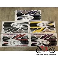 STICKER BODY STRIPE COVERSET (10) RXZ135 RXZ 135