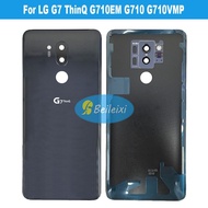 For LG G7 ThinQ G710EM G710PM G710VMP G710TM G710N G710EAW Battery Back Cover Door Panel Housing Cas