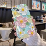 OPPO Reno11 F Reno 11 5G Reno11 Pro Reno 10 5G Reno 8T 5G Reno 8T 4G Reno 8Z 5G Reno 7Z 5G Reno 8 5G Reno 8 4G Reno 7 4G Reno 6 5G Reno 5 Reno 4F Oil painting flower silicone