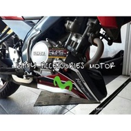 Undercowl new Vixion old nvl model advance white - MF MOTORCYCLE ACCESSORIES