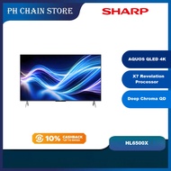 SHARP AQUOS QLED 55" 65" 75" 4K UHD GOOGLE TV | 4TC55HL6500X 4TC65HL6500X 4TC75HL6500X (NEW MODEL)
