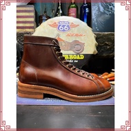 Genuine Leather Boots - Vigos monkey Black