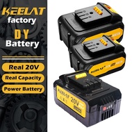 KEELAT Suitable for DY design 20V battery Lithium battery cordless tool Replacement Battery KEELAT E