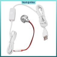 KANGNKA LED Spotlight, 5V USB Powered Stepless Dimming Spotlight, Mini Dimmable Breathing Mode and C