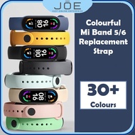 Xiaomi Mi Band 5 6 Band 6 Replacement Strap Mi Band Colorful Silicone Strap Tali Jam Mi Band 6
