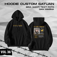 SEHARIJADI Hoodie Jacket Hoodi Hodi Sweater Sweater Custom Screen Printing Custom Custom Design Your